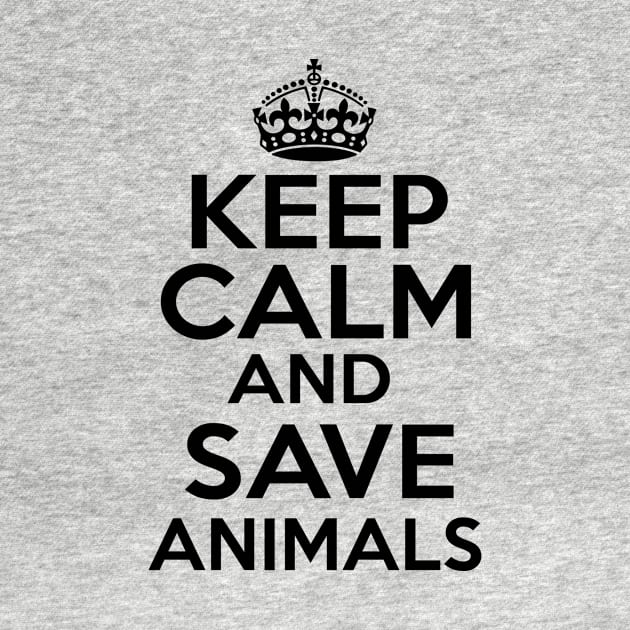 Keep Calm Save Animals by MartinAes